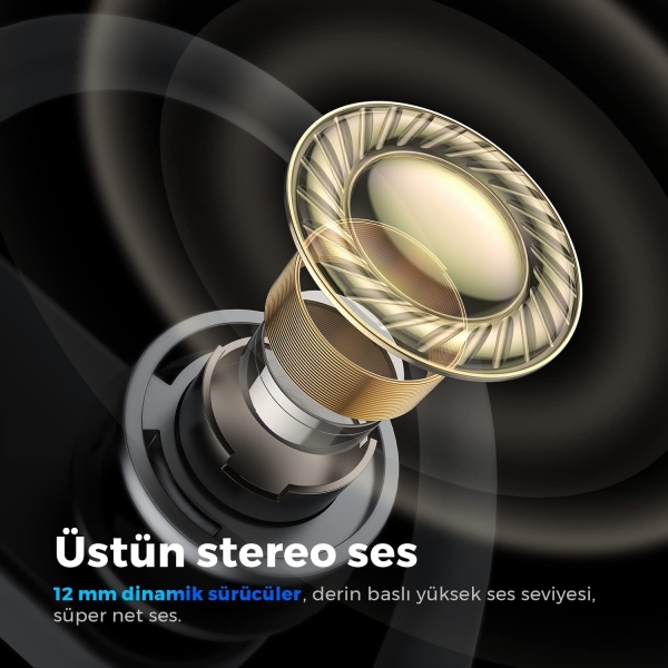 Soundpeats S5 Tam Kablosuz Kulaklık