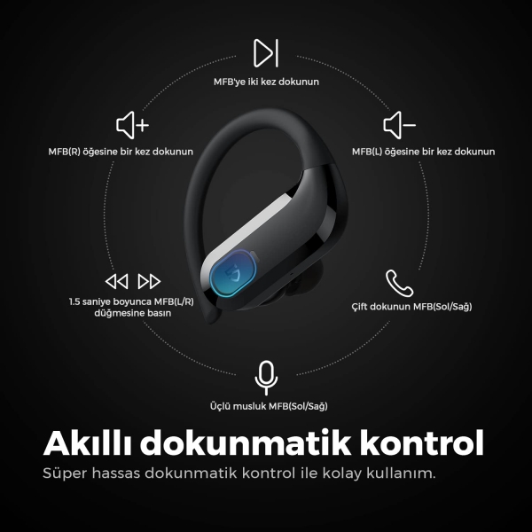 Soundpeats S5 Tam Kablosuz Kulaklık
