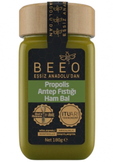 BEE'O Propolis Antep Fıstığı Ham Bal 180 gr