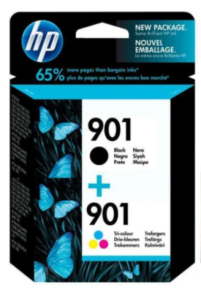 HP 901 Kartuş (Siyah / Renkli)