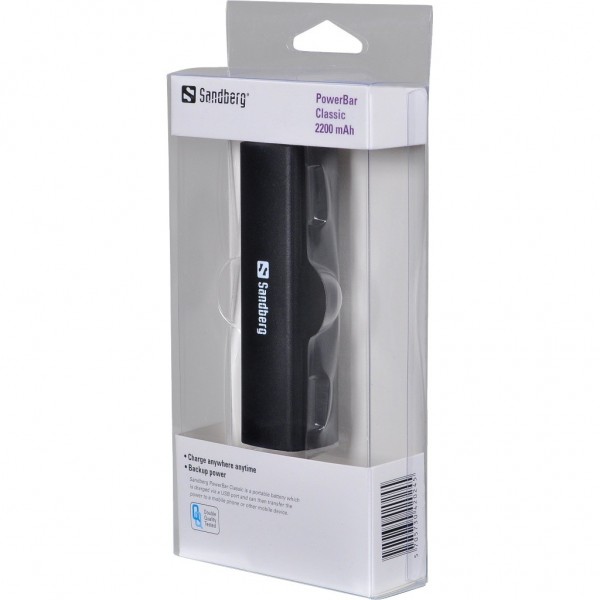 Sandberg PowerBar Classic 2200 2200 mAh Powerbank