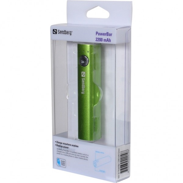 Sandberg PowerBar 2200 2200 mAh Powerbank