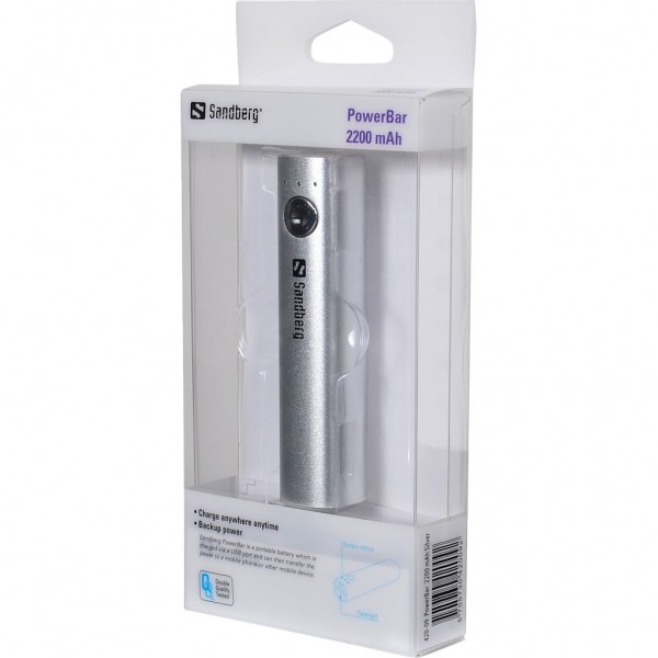 Sandberg PowerBar 2200 2200 mAh Powerbank