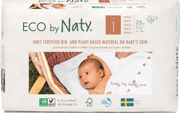 Eco By Naty 1 Beden Bebek Bezi