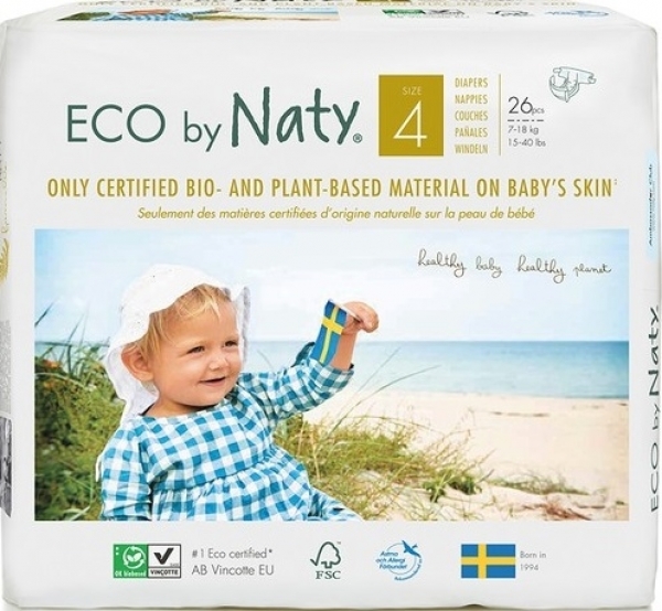 Eco By Naty 4 Beden Bebek Bezi