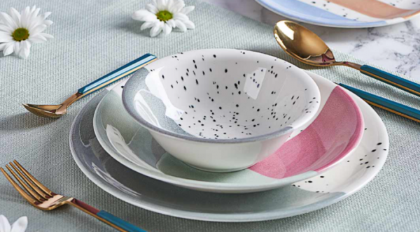 Neva Grizay İzgi N3152 24 Parça Yemek Takımı
