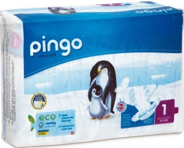 Pingo Ekolojik 1 Beden Bebek Bezi