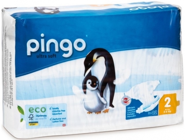 Pingo Ekolojik 2 Beden Bebek Bezi