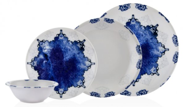 Neva Yakamoz Bohem N3153 24 Parça Yemek Takımı