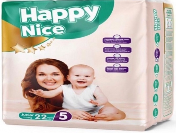 Happy Nice 5 Beden Bebek Bezi