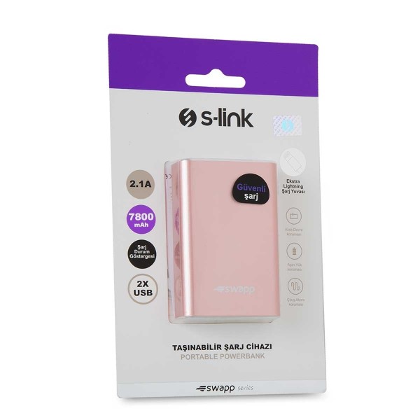 S-link Swapp IP-G7 7800 mAh Powerbank