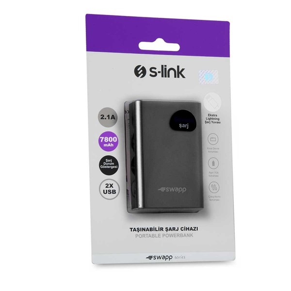 S-link Swapp IP-G7 7800 mAh Powerbank