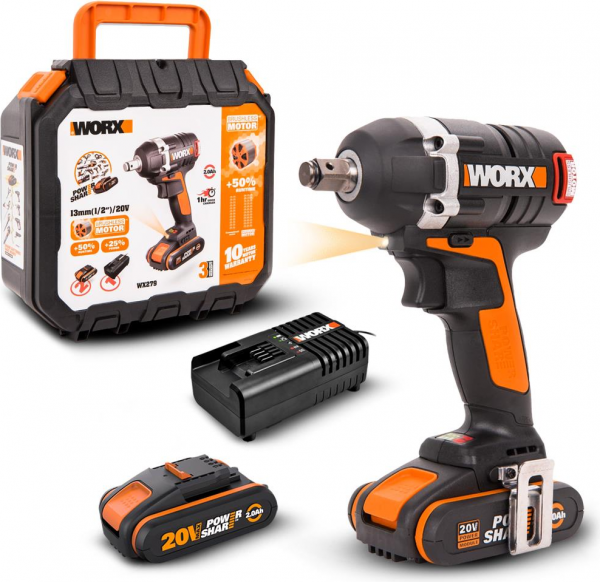 Worx WX279 Akülü Somun Sıkma (2 Akülü)