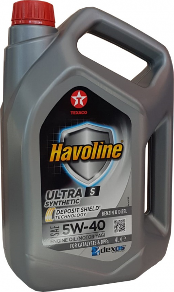 Texaco Havoline Ultra S SAE 5W-40 Motor Yağı