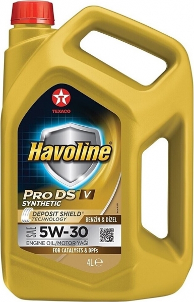 Texaco Havoline ProDS V SAE 5W-30 Motor Yağı