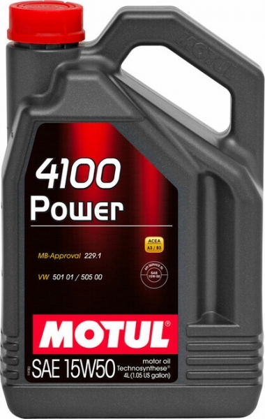 Motul 4100 Power 15W-50 Motor Yağı (4 litre)