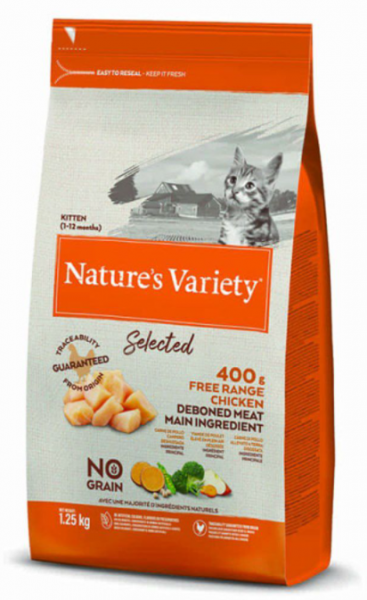 Nature's Variety Tahılsız Tavuklu Yavru 1.25 kg Kedi Maması