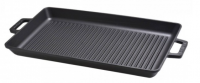 Lava Döküm Metal Kulplu Izgara Tava 45 cm resim