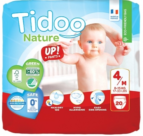 Tidoo Nature Külot 4 Beden Bebek Bezi