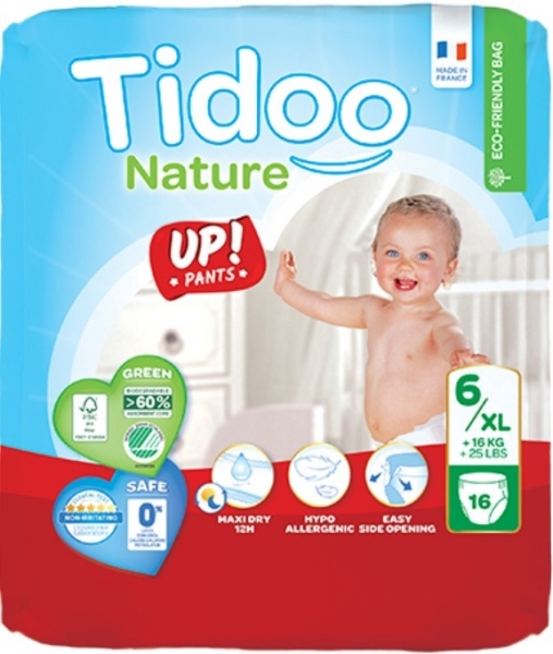 Tidoo Nature Külot 6 Beden Bebek Bezi