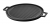 Lava Döküm Yuvarlak Griddle Düz ve Izgara Tava 34 cm