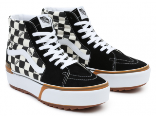 Vans Checkerboard SK8-HI Stacked Kadın Spor Ayakkabı