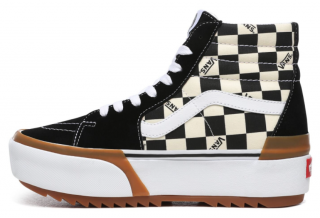 Vans Checkerboard SK8-HI Stacked Kadın Spor Ayakkabı