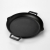 Lava Döküm Yuvarlak Metal Kulplu Kızartma Tavası 26 cm
