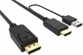 Alfais 4413 HDMI To DisplayPort resim
