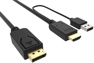Alfais 4413 HDMI To DisplayPort Dönüştürücü