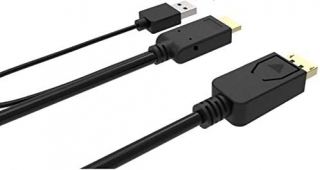 Alfais 4413 HDMI To DisplayPort Dönüştürücü
