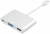 Alfais 4961 USB 3.1 Type C to VGA USB 3.0 Dönüştürücü
