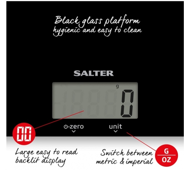 Salter Ultra İnce Dijital Mutfak Terazisi