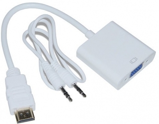 Compaxe CA-105 HDMI to VGA AUX Dönüştürücü