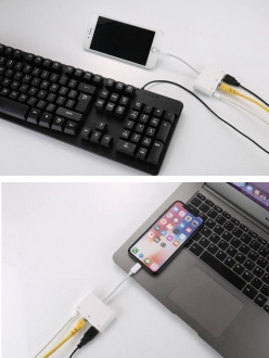 Concord Lightning to Ethernet USB Lightning Dönüştürücü
