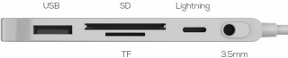 Concord Lightning to USB SD TF AUX Dönüştürücü