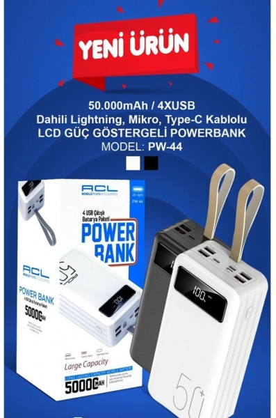 ACL PW-44 LargeCapacity 50000 mAh Powerbank