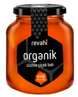 Revahi Organik Süzme Çiçek Balı 450 gr