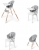 Skip Hop 4 in 1 Mama Sandalyesi