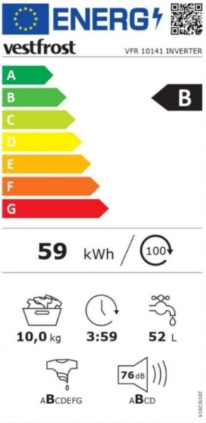 Vestfrost VFR 10141 Çamaşır Makinesi