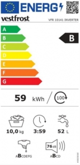 Vestfrost VFR 10141 Çamaşır Makinesi