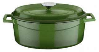 Lava Döküm Oval Derin Tencere 29 cm