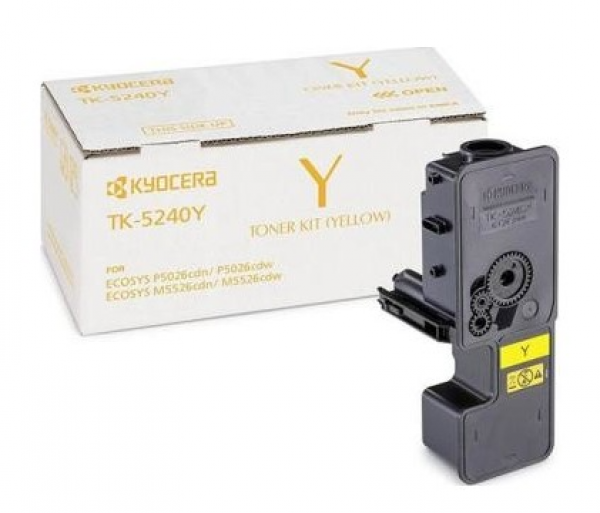 Kyocera TK-5240Y Toner (Sarı)