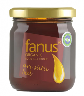 Fanus Organik Arısütü Bal Karışımı 240 gr