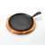 Lava Döküm Ahşap Altlıklı Krep/Pankek/Pizza Tavası 20 cm