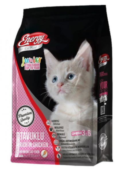 Energy Tavuklu Yavru 1 kg Kedi Maması