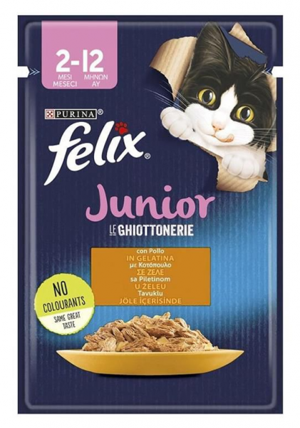 Felix Tavuklu Yavru 85 gr Kedi Maması