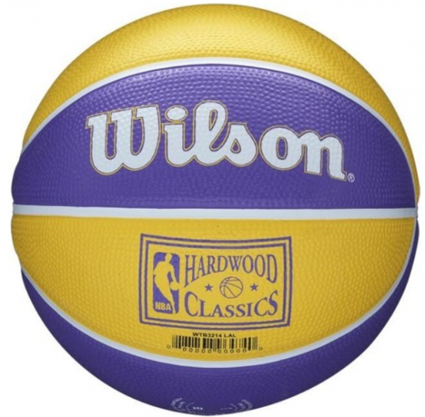 Wilson NBA Los Angeles Lakers Mini 3 Numara Basketbol Topu