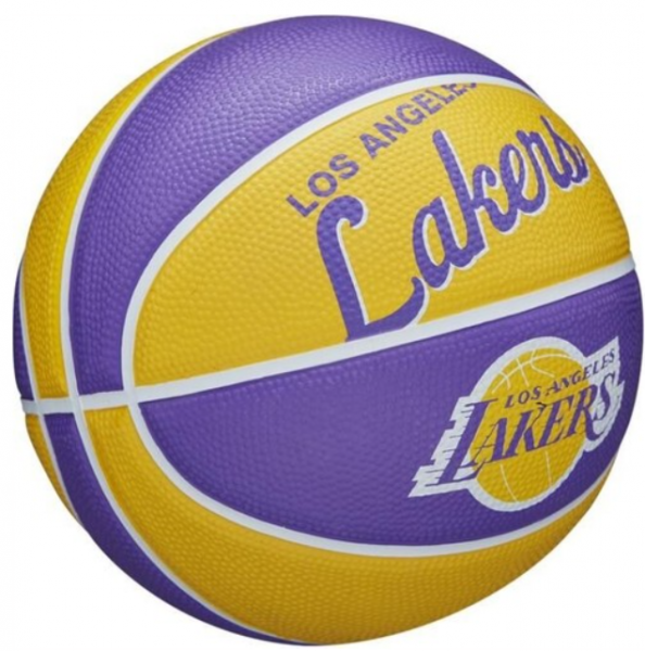 Wilson NBA Los Angeles Lakers Mini 3 Numara Basketbol Topu