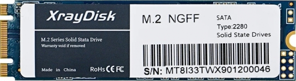 XrayDisk NGFF SSD (128 GB)